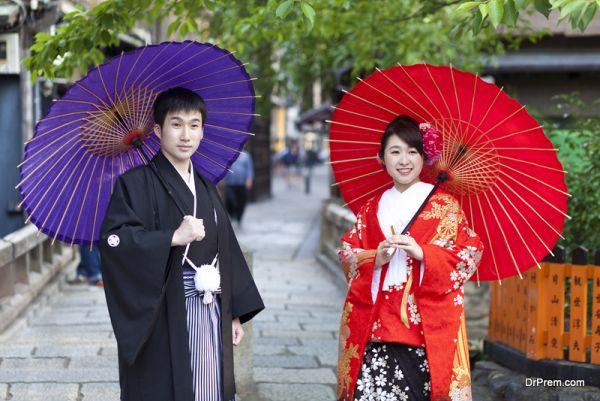 Kimono Wedding Dress