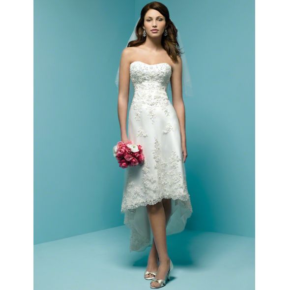 Short wedding gowns for your big day - Wedding Clan