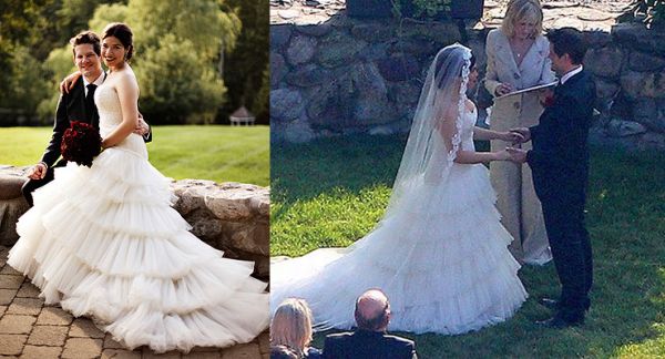 America Ferrera Wedding Dress