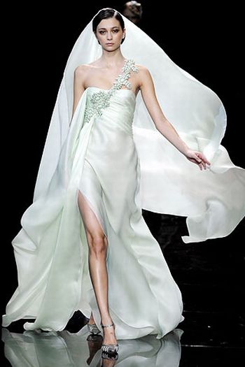 armani prive wedding gown