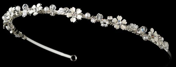 Baby's Breath bridal tiara