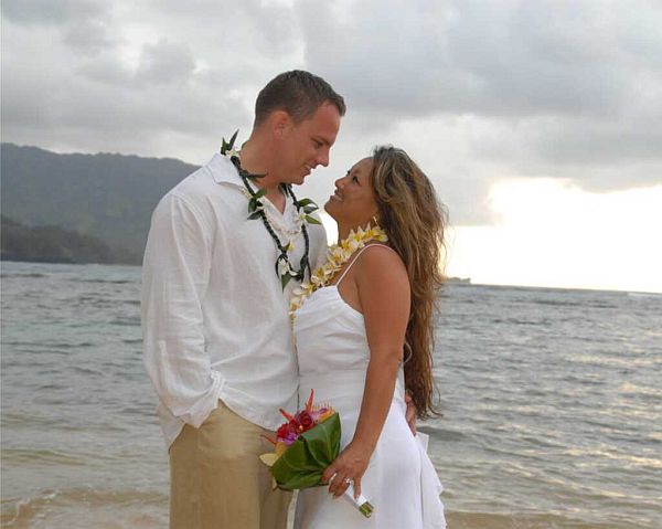 Beach wedding in Mauritius