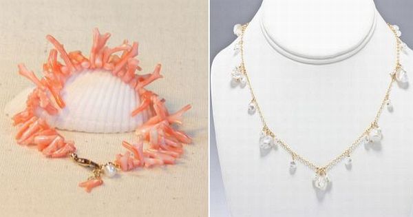Beach wedding jewelry collection by Beth Devine Designs