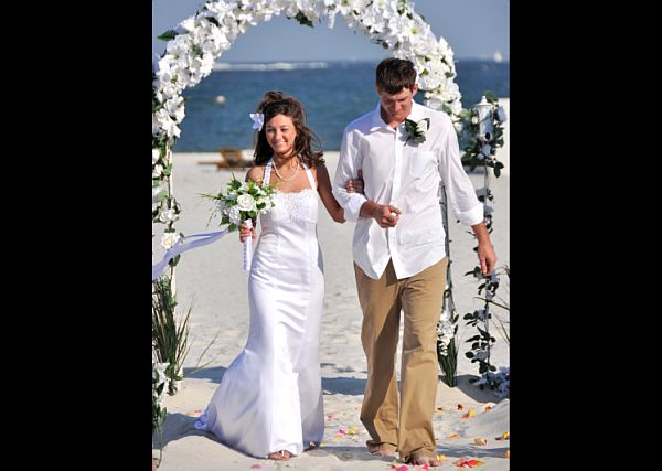 Beach wedding