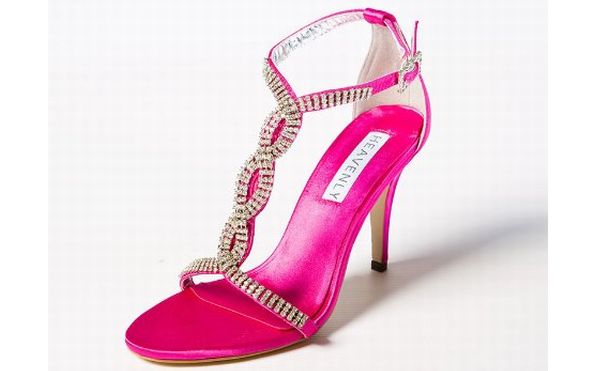 cerise wedding shoes