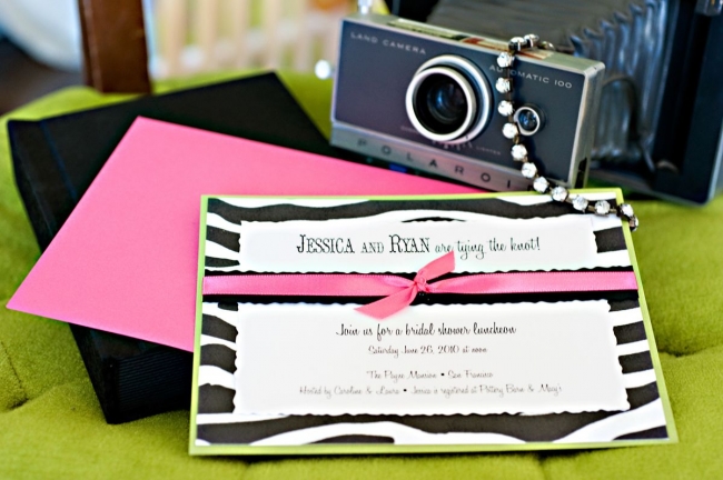 Bridal shower invitations