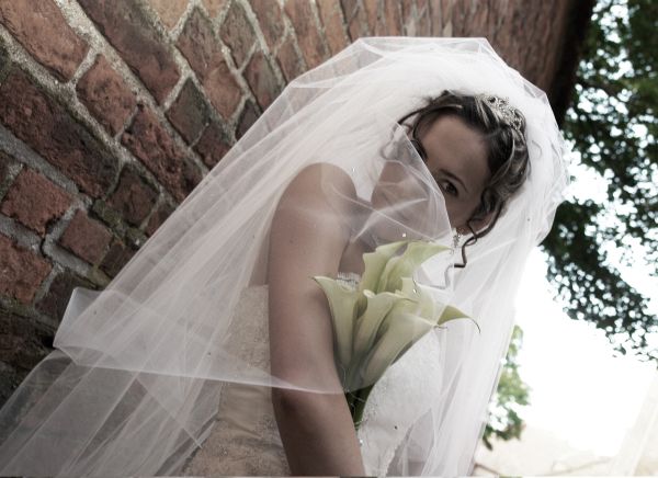Bridal veil DIY