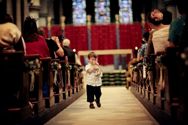 Children at wedding