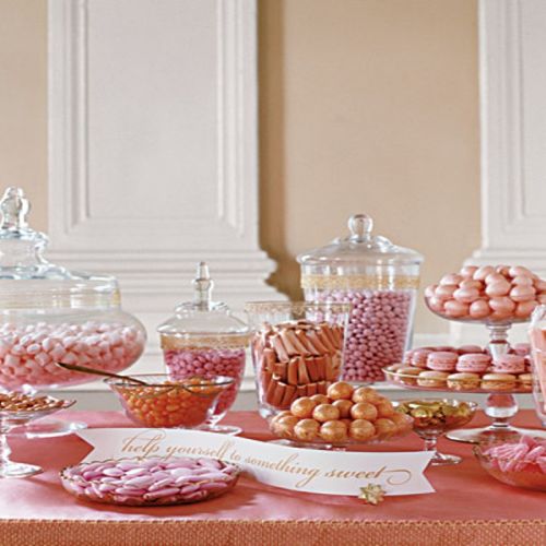 Confections table