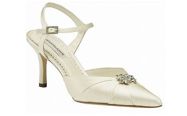 Couture Wedding Shoes by Benjamin Adams Gweneyth