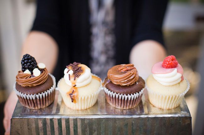 Cupcake topping bar for your wedding