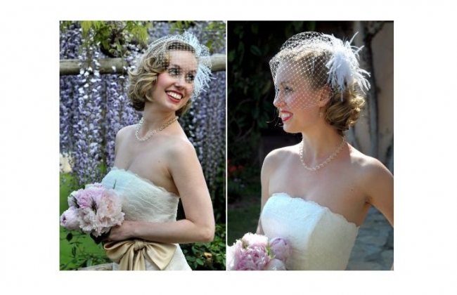 DIY: Birdcage veil