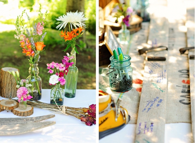 Eco-friendly wedding decoration ideas