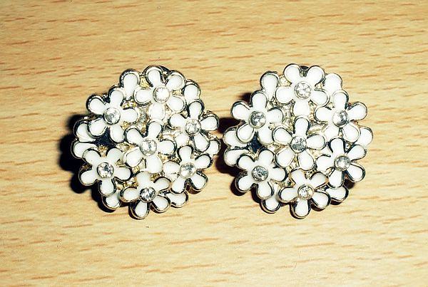 Elaborate stud earrings