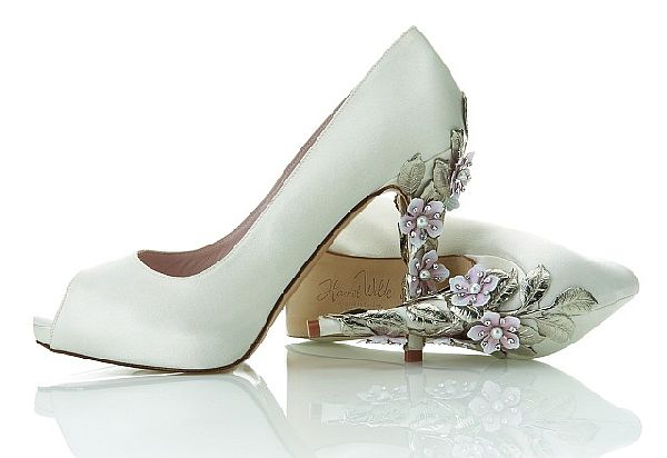 Exclusive Harriet Wilde bridal shoe collection