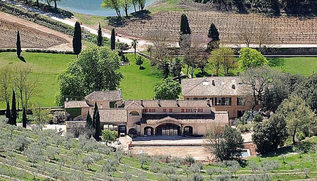 French retreat owned by Brad and Angelina