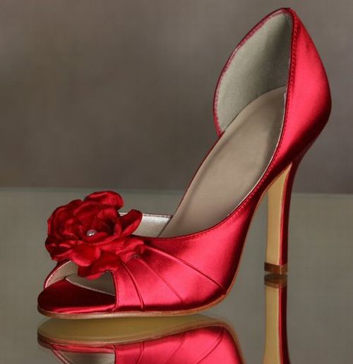 Red Wedding Shoes: 7 Most Beautiful - Wedding Clan