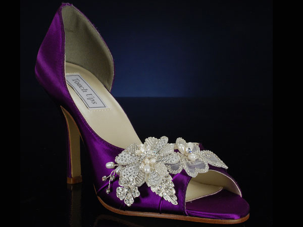 Best designer purple wedding shoes! - Wedding Clan