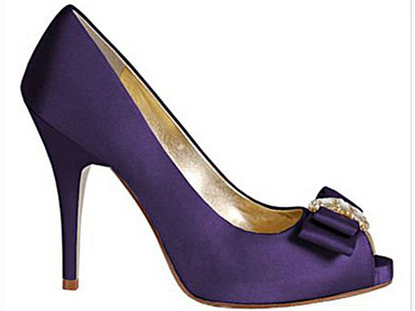 Best designer purple wedding shoes! - Wedding Clan