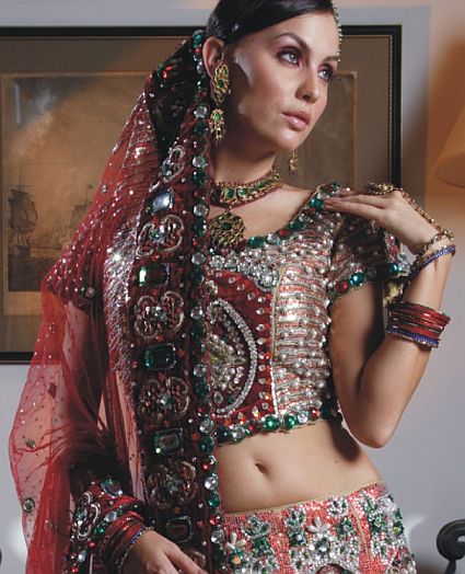 indian brides glamorous lengha choli 49
