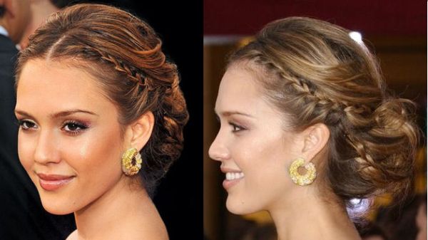 Jessica Alba’s coaxed natural waves