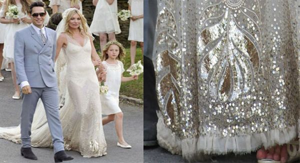Kate Moss wedding Dress