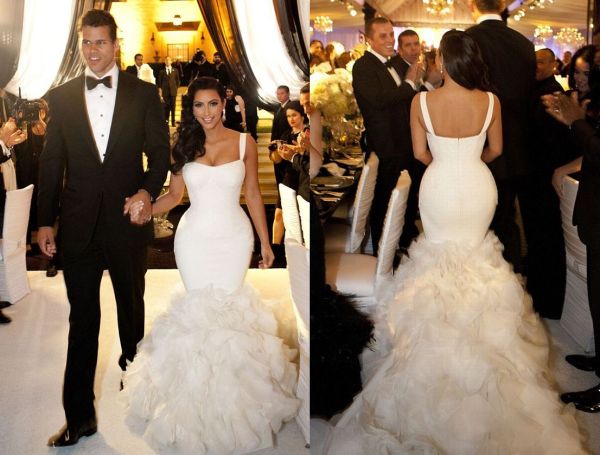 kim kardashian wedding dress