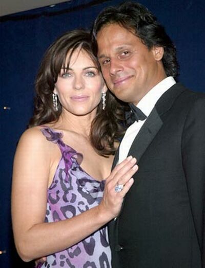 liz hurley arun nayar celebrity engagement