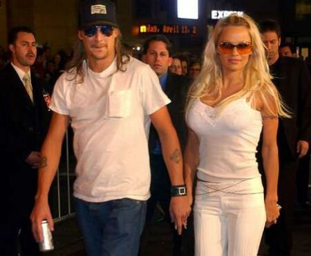 pamela anderson kid rock