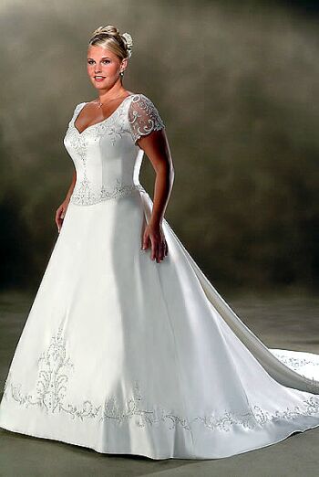 plus size bridal dress 1