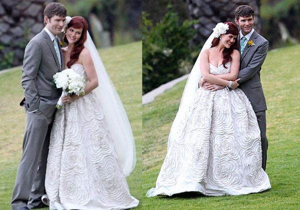 Sara Rue Wedding Dress