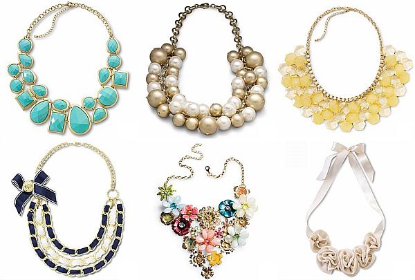 Statement necklaces