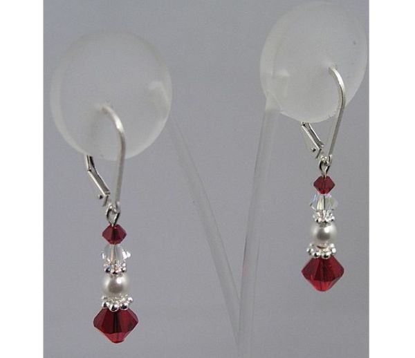 Sterling Silver Drop Style Earrings