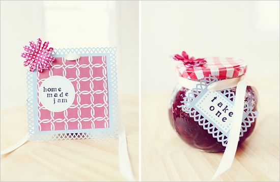 Strawberry Jam  favors