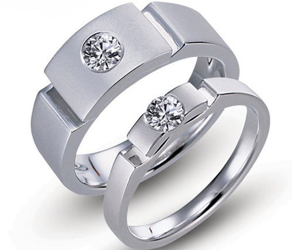 Titanium wedding rings