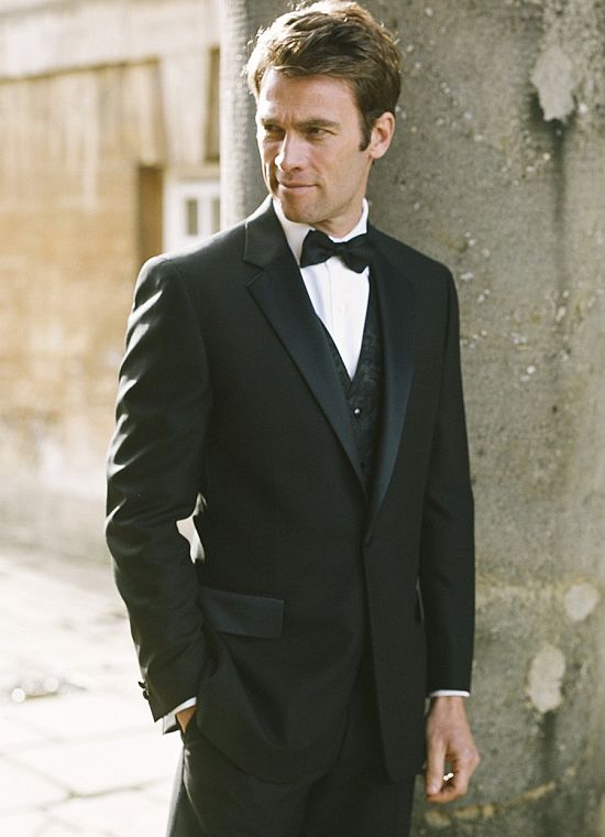 Tuxedo for short and thin men