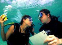 under water wedding