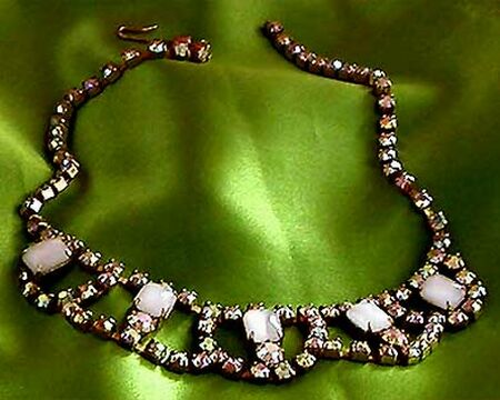 vintage bridal necklace 1