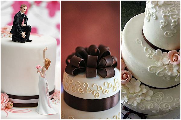 Wedding cake top tier