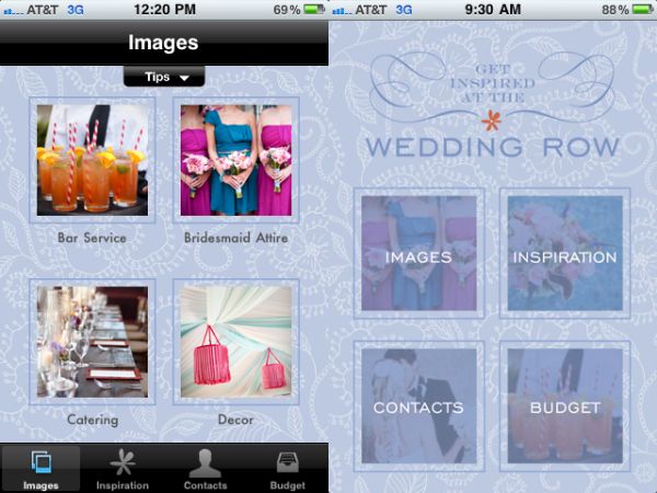 Wedding Row App