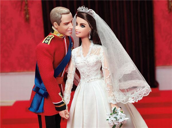 Will and Kate Barbie Doll Set