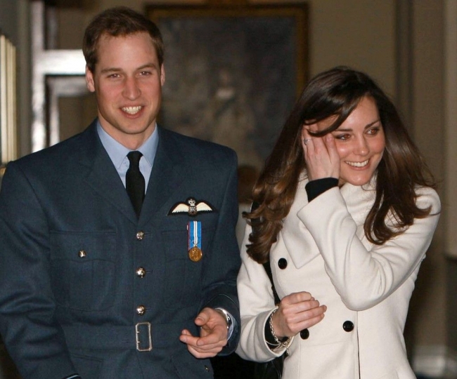 Will and Kate's wedding anniversary