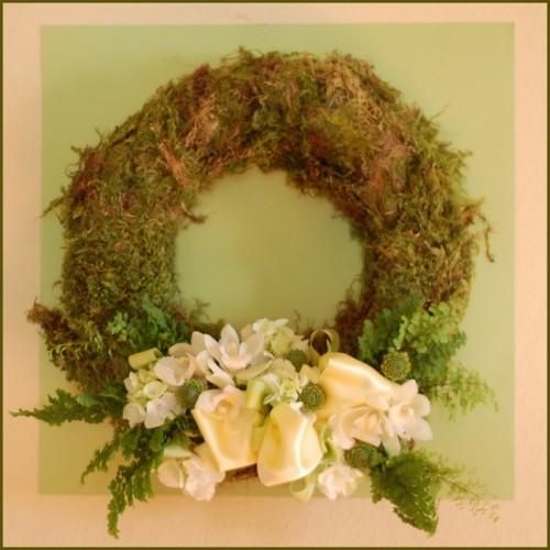 Woodland wedding wreath