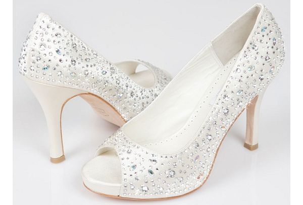 Crystal wedding shoes to add glitz and glamour - Wedding Clan