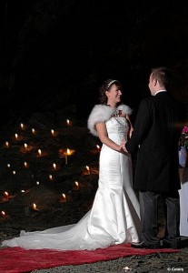 500-feet-underground-wedding