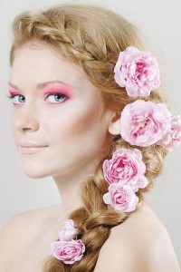 french-braid-crown-flowers