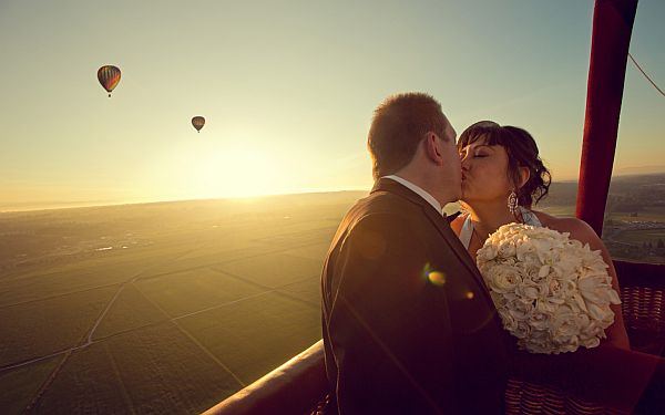 Hot Air Balloon Wedding