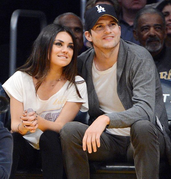 Ashton Kutcher and Mila Kunis