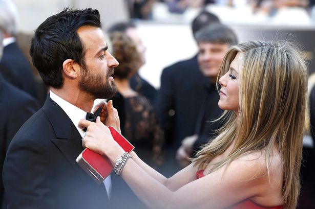 Jennifer Aniston and Justin Theroux