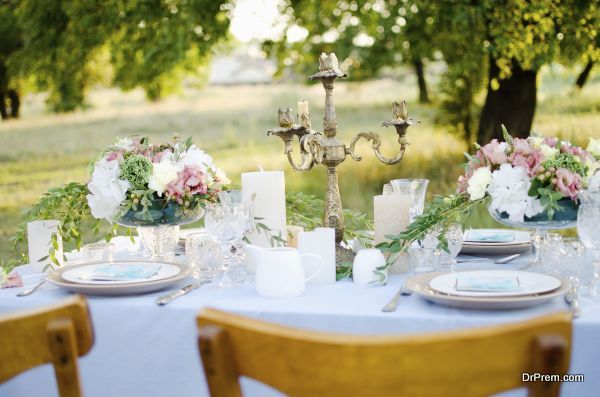 wedding table